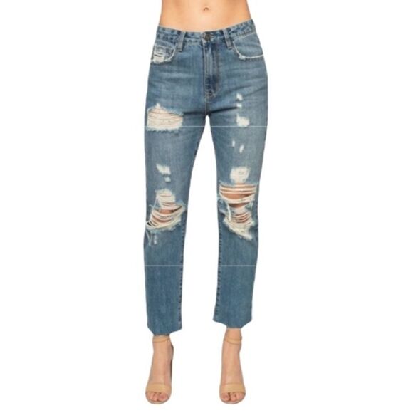 BUDDY LOVE 'RYAN' DENIM SKINNY JEAN IN MEDIUM WASH NWT - Picture 1 of 10